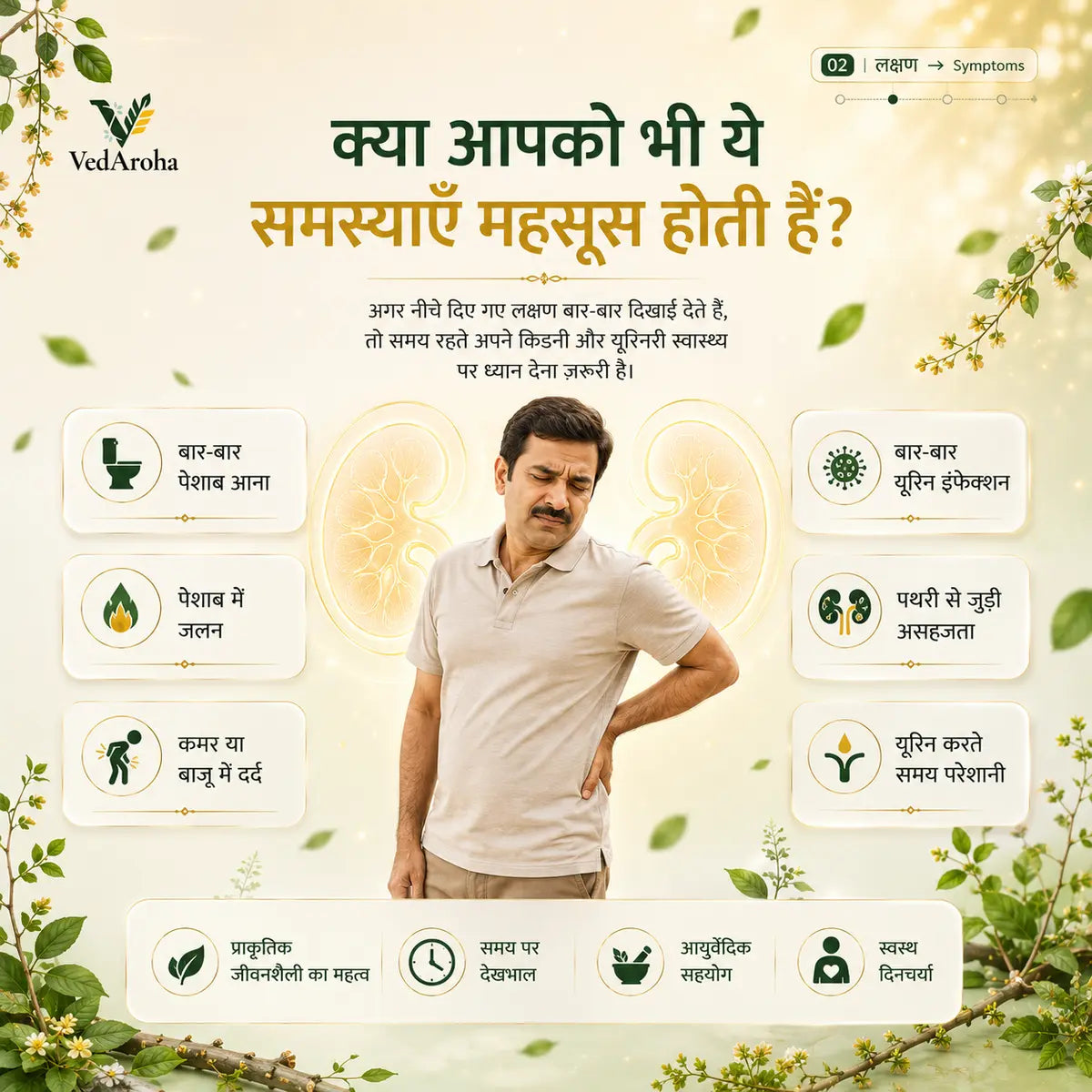 VedAroha Kidney Care Juice | Stone Relief | Punarnava, Gokshura & Varuna